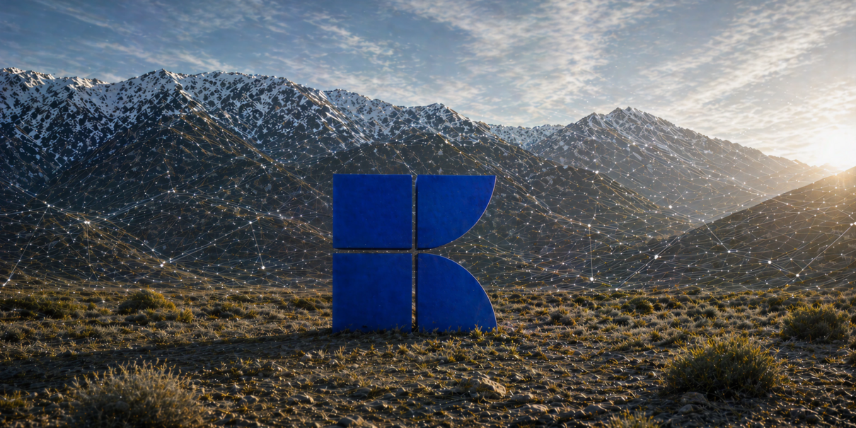 Keywords Studios Logo on a mountain range background