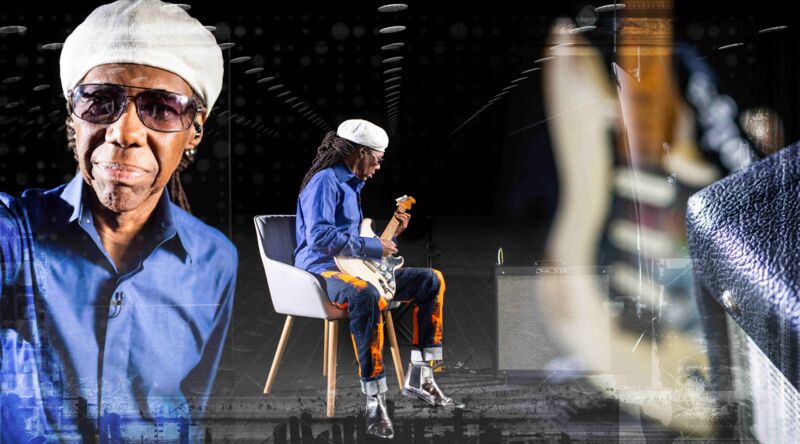 Digital Interactive experience featuring Nile Rodgers