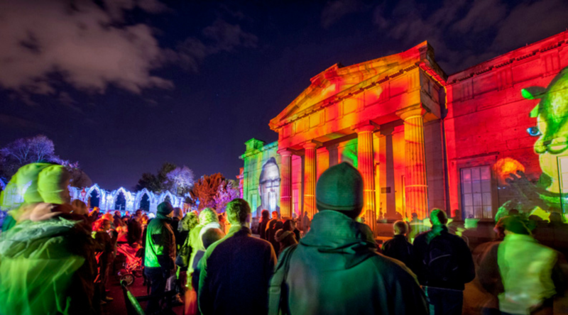 Digital Interactive experience lighting up York city