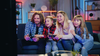 A family playing a game